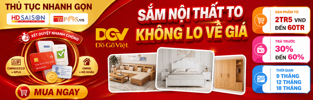 Hỗ trợ trả góp DGV