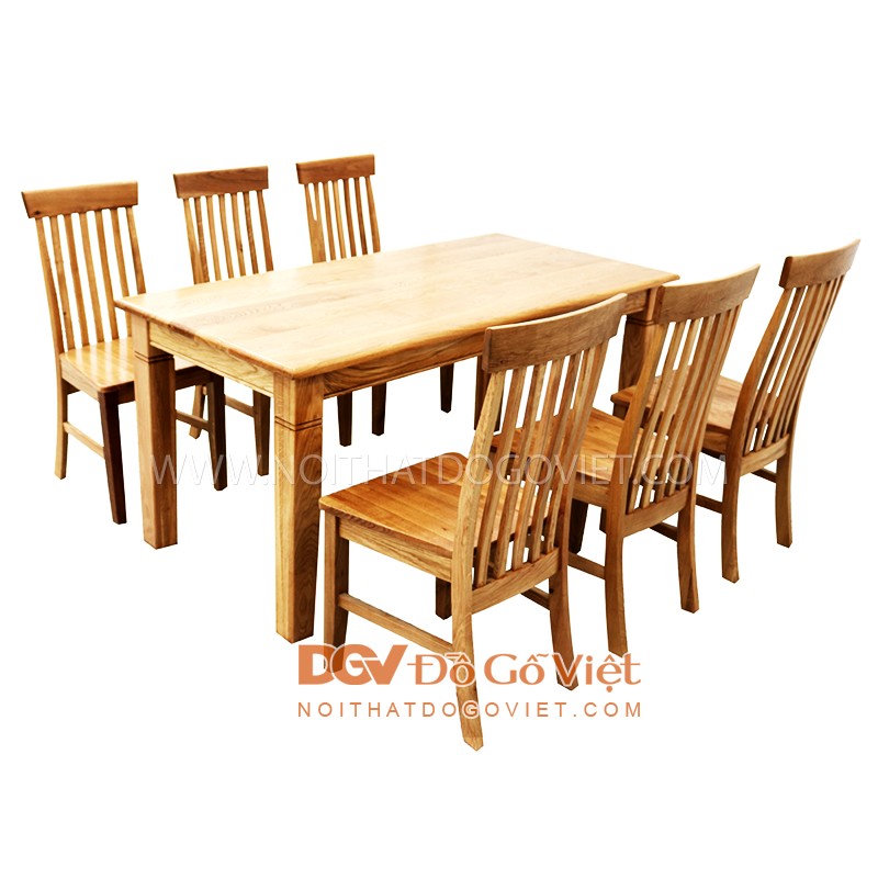 Bàn Ghế Ăn Gỗ Sồi Tự Nhiên Đẹp Giá Rẻ.jpg