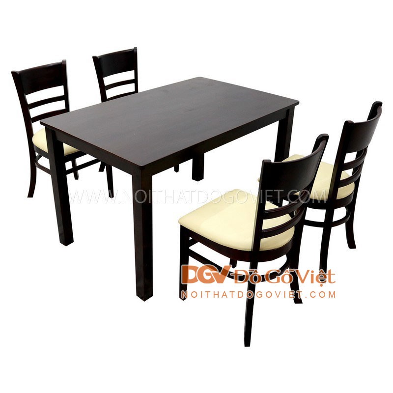 Bộ Bàn Ăn Nhỏ Màu Đen 1m2 4 Ghế.jpg