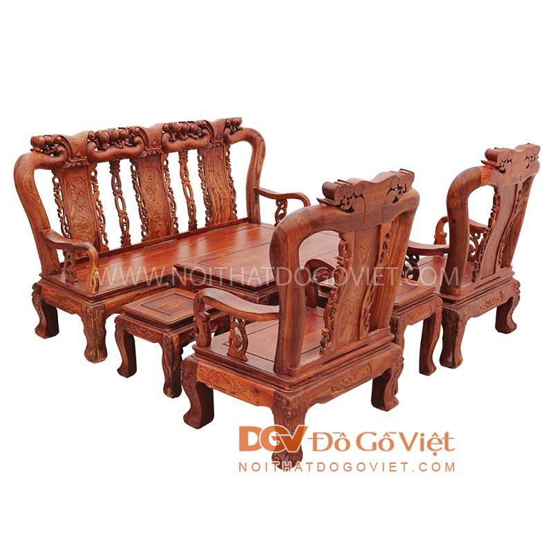 Bộ Bàn Ghế Salon Gỗ Hương Chạm Tứ Quý Tay 10 6 Món.gif