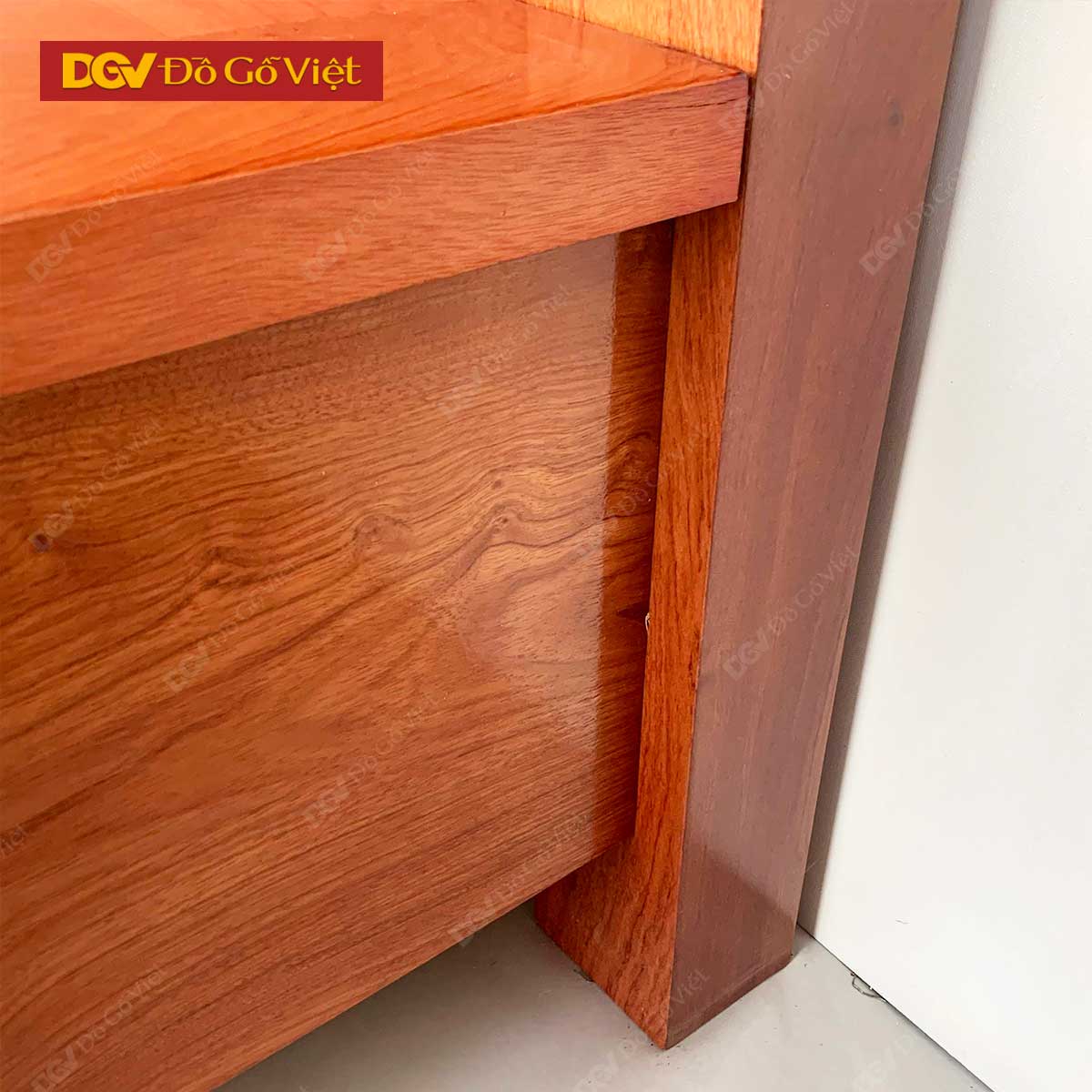 Giường Ngủ Gỗ Vân Hương Đá Pano Đẹp Giá Rẻ