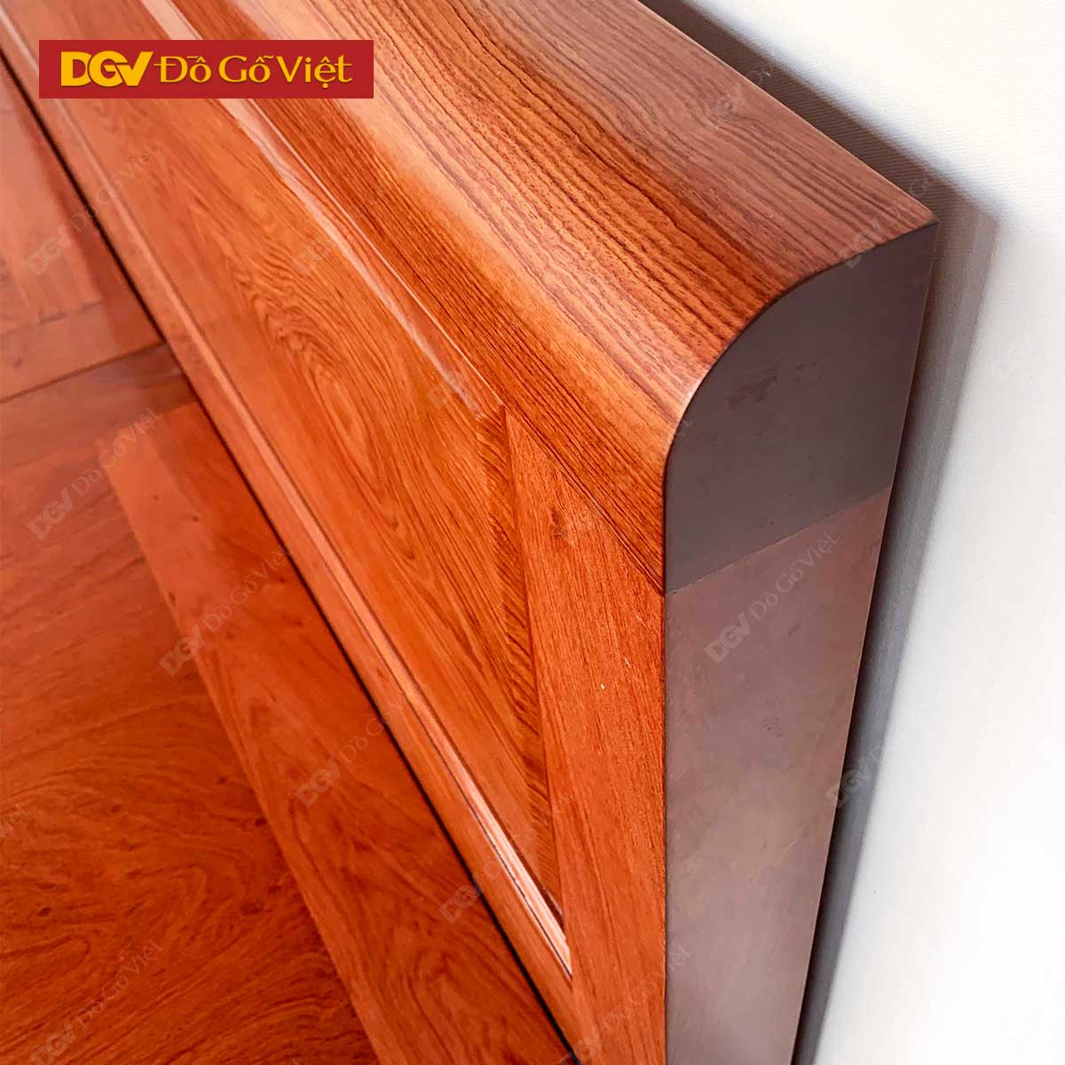 Giường Ngủ Gỗ Vân Hương Đá Pano Đẹp Giá Rẻ