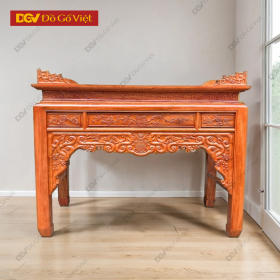 Án Gian Thờ 1m75 Gỗ Hương Đá Cao Cấp Mới 2025