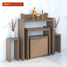 Án Gian Thờ Nhiều Tầng Gỗ Công Nghiệp Đẹp Giá Rẻ