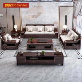Bàn Ghế Sofa Gỗ Phòng Khách Thiết Kế Tối Giản Đẹp Tinh Tế