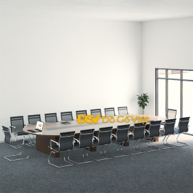 Bàn Họp Văn Phòng Kiểu Oval Kích Thước Lớn Tối Giản Đẹp Mắt