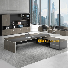 Bàn Làm Việc Giám Đốc Hiện Đại Gỗ Công Nghiệp MDF Mẫu Mới