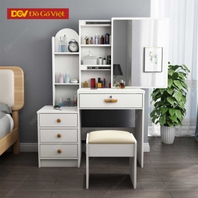 Bàn Phấn Thông Minh Gỗ MDF Lõi Xanh Tối Ưu Không Gian Phòng