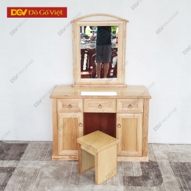 Bàn Phấn Trang Điểm 2 Thùng Kính Vuông Đẹp Giá Rẻ
