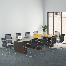 Bàn Phòng Họp Gỗ MDF Phủ Melamine Đẹp Chống Ẩm Tốt