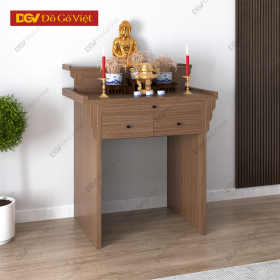 Bàn Thờ Hiện Đại Gỗ Công Nghiệp 2 Tầng Tiện Lợi
