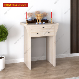Bàn Thờ Nhỏ 1 Tầng Gỗ Công Nghiệp Hiện Đại Đẹp Mới 2025