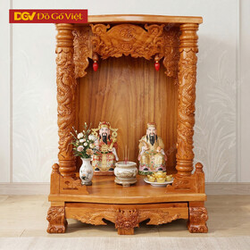 Bàn Thờ Thổ Địa Gỗ Gõ Đỏ 6 Tấc Đẹp Giá Rẻ