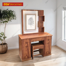Bàn Trang Điểm Gỗ Cẩm 1m07 Mẫu ZICZAC Hiện Đại
