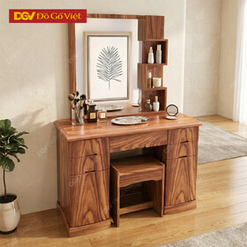 Bàn Trang Điểm Gỗ Cẩm 1m07 Mẫu ZICZAC Hiện Đại