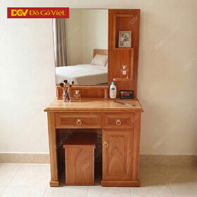 Bàn Trang Điểm Gỗ Gõ Đỏ Hiện Đại Đẹp Giá Rẻ