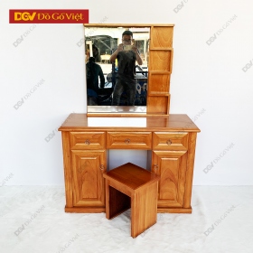 Bàn Trang Điểm Gỗ Gõ Đỏ Hiện Đại Gỗ Gõ Đỏ Cao Cấp