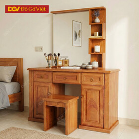 Bàn Trang Điểm Gỗ Gõ Đỏ Hiện Đại Gỗ Gõ Đỏ Cao Cấp