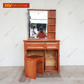 Bàn Trang Điểm Gỗ Hương Đá Gương Vuông Đẹp Giá rẻ