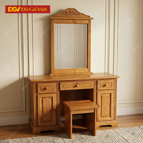 Bàn Trang Điểm Gỗ Sồi Phong Cách Tân Cổ Điển Giá Tốt