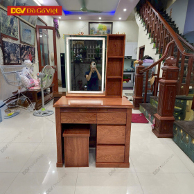 Bàn Trang Điểm Gương Chữ Nhật Phong Cách Hiện Đại