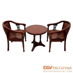 Bộ Bàn Ghế Phòng Ngủ Khách Sạn Cổ Điển Màu Nâu Đen Ghế...