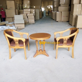 Bộ Bàn Ghế Phòng Ngủ Khách Sạn Gỗ Tự Nhiên Đẹp Giá Rẻ
