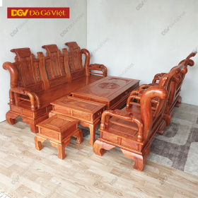 Bộ Bàn Ghế Tần Thủy Hoàng Gỗ Hương Đá Tay 12 6 Món Đẹp Giá Rẻ