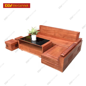 Bộ Sofa Hiện Đại Mặt Pano Góc L Lưng Tựa Liền Đẹp