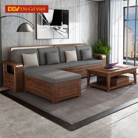 Bộ Sofa Phòng Khách Kiểu Hiện Đại Màu Óc Chó Phong Cách Trẻ