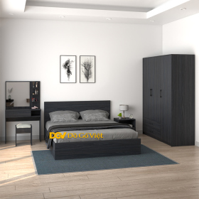 Combo Nội Thất Phòng Ngủ Gỗ Công Nghiệp Bền Đẹp Giá Tốt