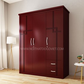 Combo nội thất phòng ngủ gỗ công nghiệp giá rẻ cho nhà nghỉ, khách sạn