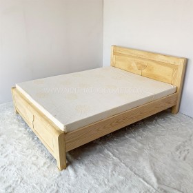 Combo nội thất phòng ngủ gỗ sồi đẹp giá tốt cho nhà nghỉ, khách sạn