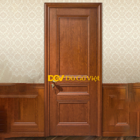 Cửa Gỗ 1 Cánh Hiện Đại Khung Gỗ Cứng Cáp