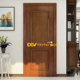 Cửa Gỗ Đẹp Loại 1 Cánh Mở Đơn Giản Giá Tốt