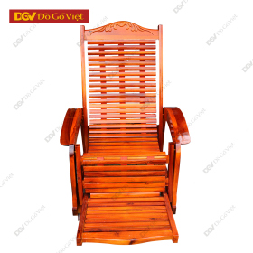 Ghế Gỗ Nằm Thư Giãn Xoan Đào Tự Nhiên Đẹp Giá Rẻ