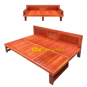 Ghế Kéo Thành Giường Gỗ Xoan Đào Tự Nhiên Giá Rẻ