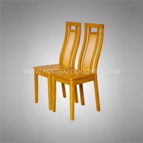 Ghế Lưng Vuông Gỗ Tự Nhiên