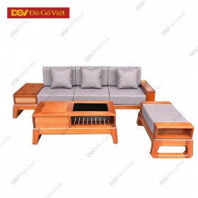 Ghế Sofa Gỗ 1 Băng Nhỏ Gọn Hiện Đại Đẹp Mẫu Mới 2025