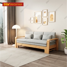 Ghế Sofa Kéo Thành Giường Màu Vàng Sồi Tự Nhiên Rẻ Đẹp