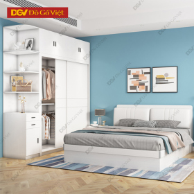 Giường Bọc Nệm Đẹp Hiện Đại Cho Nhà Phố