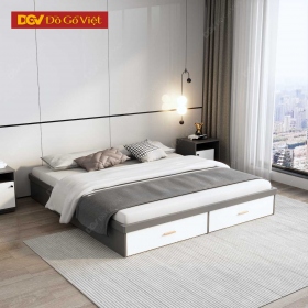 Giường Ngủ 2 Người Thiết Kế Không Đầu Tiết Kiệm Diện Tích