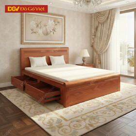 Giường Ngủ Cao Cấp Có Hộc Kéo Hông Đa Công Năng