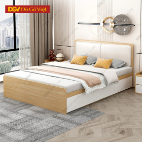 Giường Ngủ Cao Cấp Đầu Bọc Nệm Có Hộc Kéo Hông Đa Công Năng