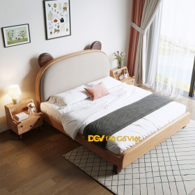 Giường Ngủ Em Bé Tai Mèo Dễ Thương Cho Trẻ Nhỏ