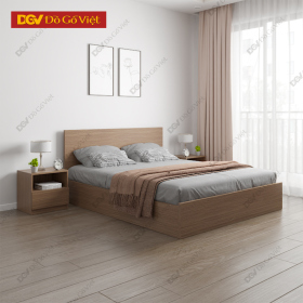 Giường Công Nghiệp Kiểu Hộp Chân Vai Sát Đất
