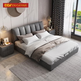 Giường Ngủ Gỗ MDF Có Hộc Đựng Quần Áo Gọn Gàng Đẹp Có Nệm