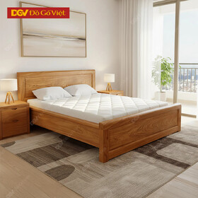 Giường Ngủ Gỗ Tự Nhiên Vân Gõ Dát Phản Đẹp Giá Rẻ