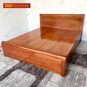 Giường Ngủ Gỗ Xoan Đào Gia Lai Cao Cấp Vạt Phản Đẹp Giá Rẻ