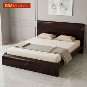 Giường Ngủ Hiện Đại Gỗ Xoan Đào Bo Góc Đuôi Cong Độc Đáo